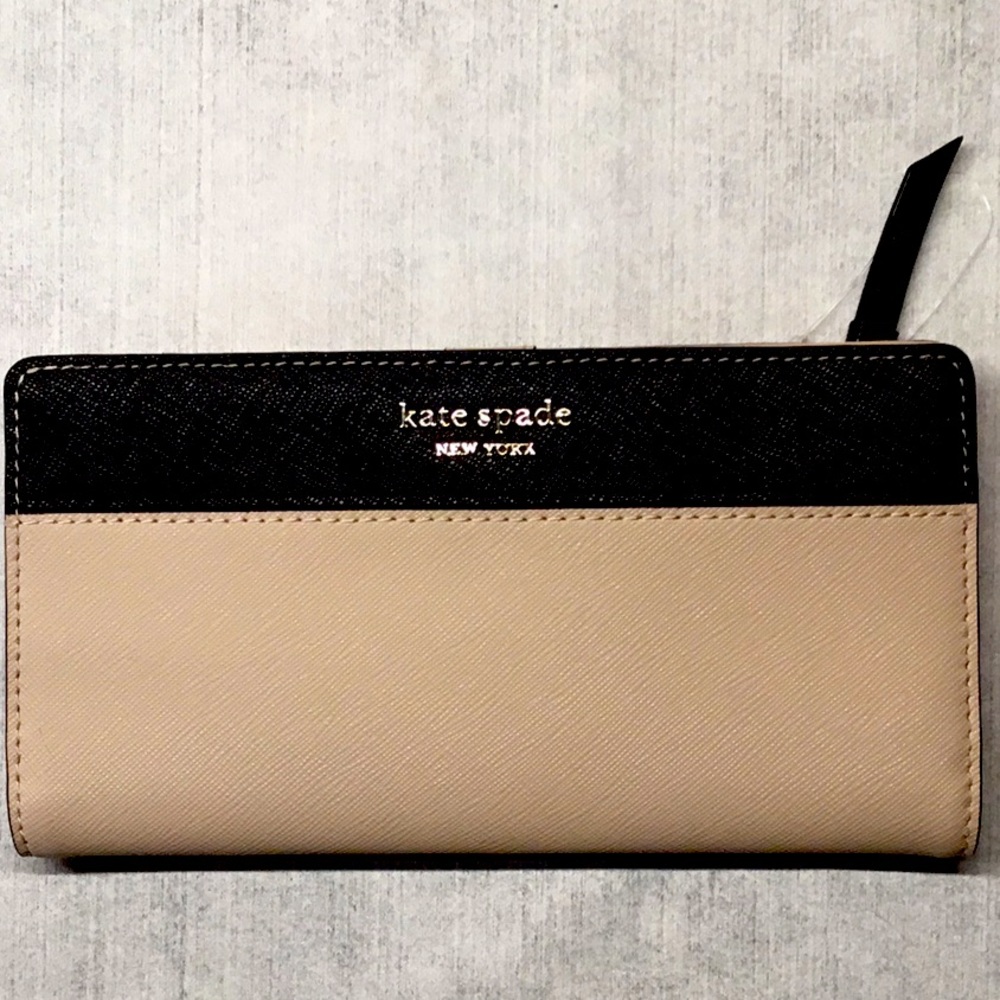Kate Spade New York Spencer Small Bifold Wallet.